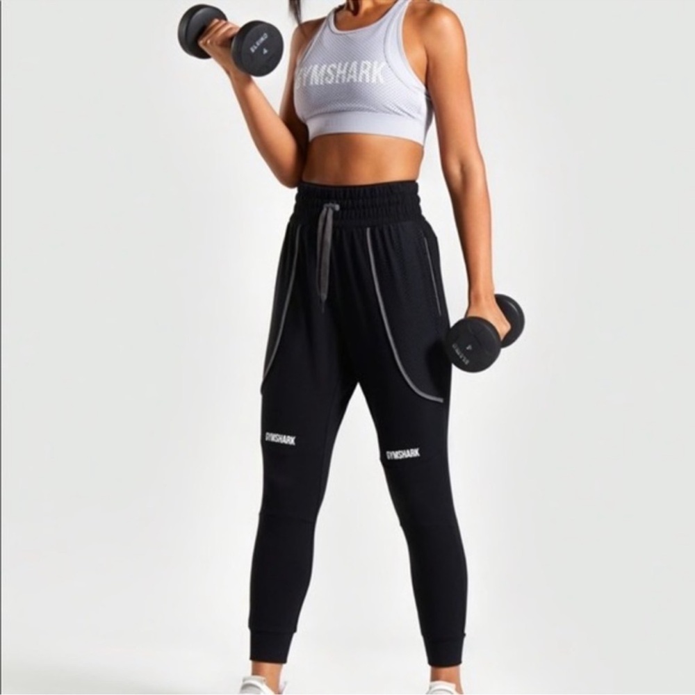 Gymshark Sweatpants Women's Size S Black Heavyweight